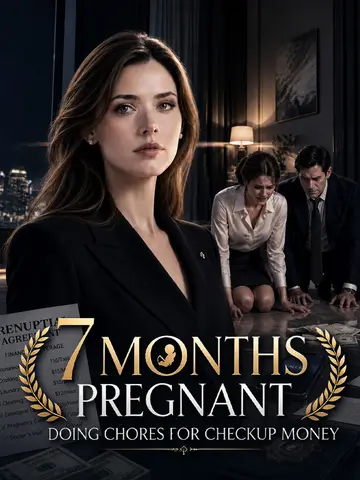 7 Months Pregnant, Doing Chores for Checkup Money poster