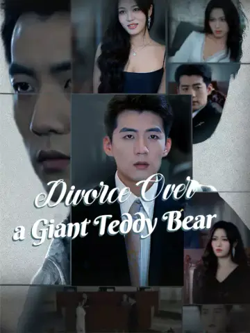 Divorce Over a Giant Teddy Bear poster