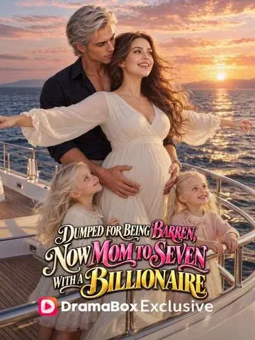 Dumped for Being Barren, Now Mom to Seven with a Billionaire poster