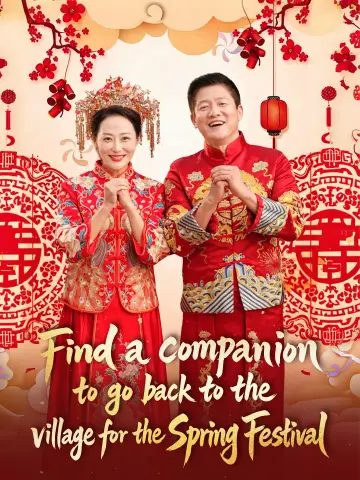 Find a companion to go back to the village for the Spring Festival poster