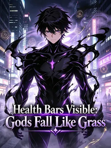 Health Bars Visible: Gods Fall Like Grass poster