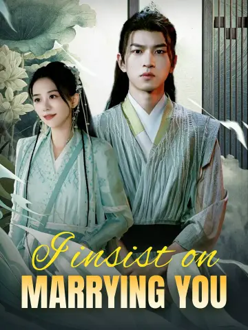 I insist on marrying you poster