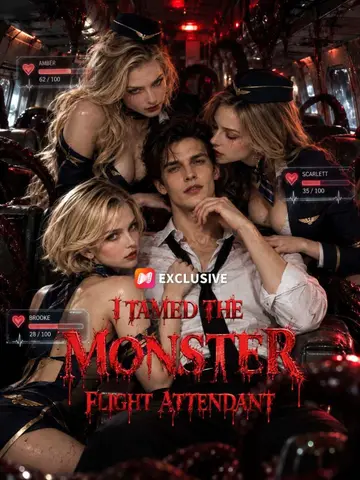 I Tamed the Monster Flight Attendant poster