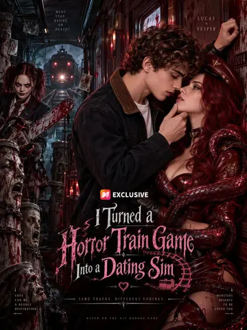 I Turned a Horror Train Game Into a Dating Sim poster
