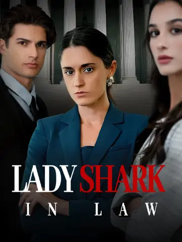 Lady shark in law poster