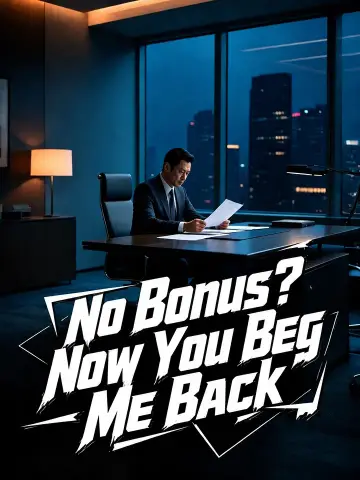 No Bonus? Now You Beg Me Back poster