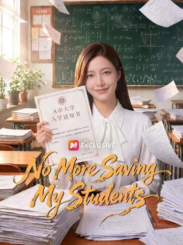 No More Saving My Students poster
