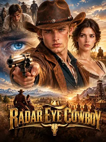 Radar Eye Cowboy poster